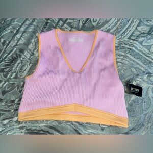 No Boundaries Lilac and Orange Athletic Wear XL Brand New